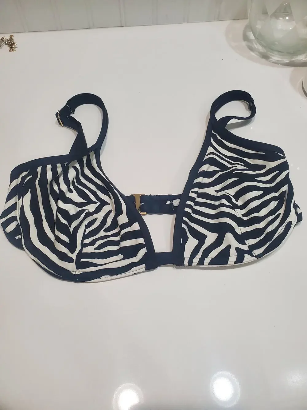 Kate Spade Bralette Underwire Bikini Top size small